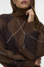 Vero Moda Pull Darla Rollneck Cocoa Brown Detail:W. Chocolate Torte And Birch
