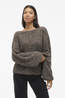 Vila Pull Marley Falcon Detail:Melange