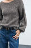 Vila Pull Marley Falcon Detail:Melange