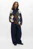 Object Pull Brenda Saggia Pull Aop Sky Captain Detail:Melange + Check