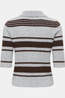 Only Pull Louisia Light Grey Melange Stripes:Coffee Bean/Mel/Horn Bu