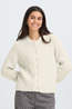 Fransa Cardi Charleen Oatmeal Melange