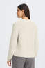 Fransa Cardi Charleen Oatmeal Melange