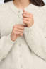 Fransa Cardi Charleen Oatmeal Melange