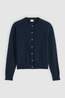 Levi's Cardigan Super Soft Crewneck Cardi Pointelle Navy Blazer