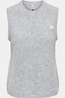 Only Cardigan Vigga Light Grey Melange Detail:Fmop Button