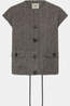 Fransa Blazer Vea Hot Fudge Herringbone