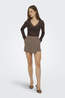 Only Short Lettie Decadent Chocolate Checks:Nomad & Toasted Coconut