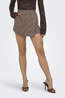 Only Short Lettie Decadent Chocolate Checks:Nomad & Toasted Coconut