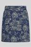 MSCH Copenhagen Rok Tita Skirt Mid Blue Flower