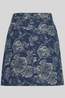 MSCH Copenhagen Rok Tita Skirt Mid Blue Flower