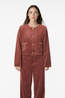 Vila Pantalon Floya Pocket Detail Sable