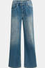 Yaya Jeans Extra Long Loose Wide Denim - L32 Mid Blue Denim