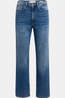 Yaya Jeans Straight Slim Denim - L32 Dark Blue Denim