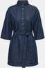 Vila Jurk Sabrina Dark Blue Denim