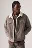 Levi's Veste Relaxed Fit Sherpa Trkr Smokey Taupe