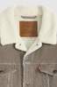Levi's Veste Relaxed Fit Sherpa Trkr Smokey Taupe