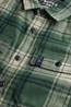 Superdry Chemise Borg Lined Miller Overshirt Grey/Choc