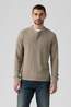 Levi's T-Shirt Ls Thermal 3 Bttn Henley Da0Bt8 Brindle Heather