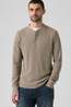Levi's T-Shirt Ls Thermal 3 Bttn Henley Da0Bt8 Brindle Heather