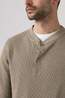 Levi's T-Shirt Ls Thermal 3 Bttn Henley Da0Bt8 Brindle Heather