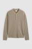Levi's T-Shirt Ls Thermal 3 Bttn Henley Da0Bt8 Brindle Heather