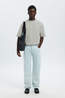 Selected T-Shirt Looseoscar Light Grey Melange