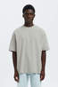 Selected T-Shirt Looseoscar Light Grey Melange