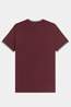 Fred Perry T-Shirt Twin Tipped Sharp Oxblood/Ecru