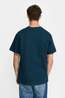 Revolution T-Shirt 1456 Six Darkpetrol-Melange