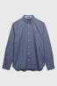 Superdry Chemise Preppy Oxford L/S Shirt Indigo Blue Chambray
