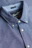 Superdry Chemise Preppy Oxford L/S Shirt Indigo Blue Chambray