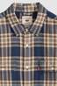 Levi's Chemise Jackson Worker Bryn Plaid Sargasso Sea Herringbone