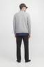 Jack & Jones Polaire Soho Ollie Knit High Neck Zip Car Light Grey Melange