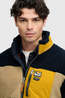 Superdry Polaire Colour Block Retro Zip Fleece Eclipse Navy Mix