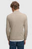 Superdry Pull Essential Lightweight Wool Blend Half Zip Jumper Barley Marl