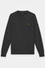Lyle & Scott Pull Lambswool Blend Charcoal Marl