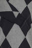 Casual Friday Pull Cfacton Argyle Polo Knit Monument Melange