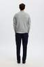 Selected Trui rai Crew Light Grey Melange