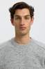 Selected Trui rai Crew Light Grey Melange