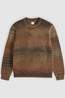 Levi's Pull Presidio Crew Boucle Coffee Boucle