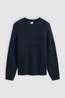 Levi's Pull Presidio Crew Cable Neps Navy Blazer Cable Stitch