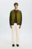 Selected Pantalon Slm220-Loose Luke Corduroy Egret
