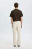 Selected Pantalon Slm220-Loose Luke Corduroy Egret