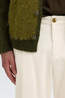 Selected Pantalon Slm220-Loose Luke Corduroy Egret