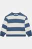 Roxy Pull Little Things Crew Vintage Indigo Strictly Stripe