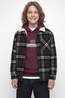 Jack & Jones Overhemd Zac Teddy Shirt Jacket Ls Jnr Rosin