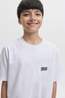 Jack & Jones T-Shirt Colton Tee Ss Crew Neck Sn Jnr White