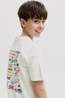 Jack & Jones T-Shirt Jjlegacy Tee Ss Crew Neck Jnr Cloud Dancer