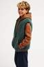 Quiksilver Polaire Kickflip Sleeveless Sherpa Yth Forest